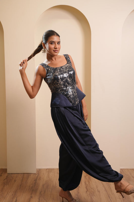 Navi Glam Dhoti set
